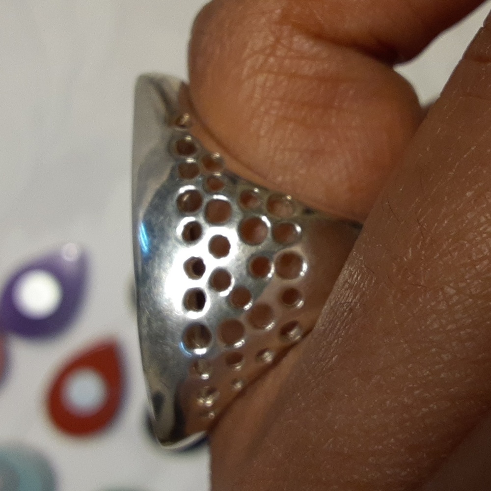 ❤SOLD❤925 Interchangeable magnetic Genuine Gemstones Ring. - Picture 14 of 17